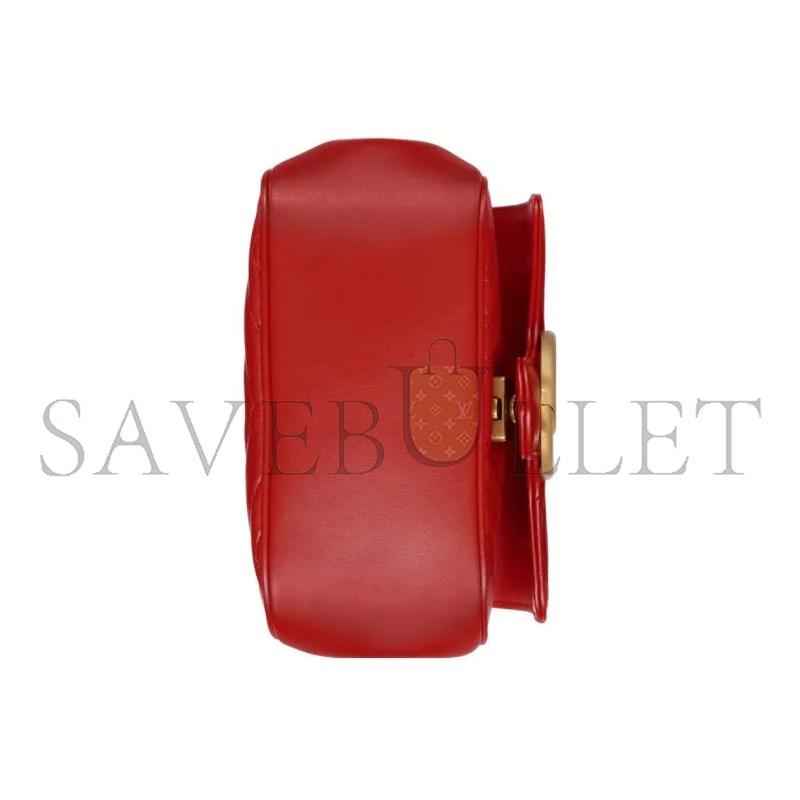 G*u*i gg marmont mini shoulder bag 739682 (18*15*8cm)